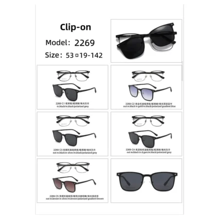 Modelo 2269, Clip On, Catálogo Optishore Septiembre 2026