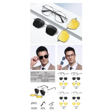 Modelo 7040, Clip On, Catálogo Optishore Septiembre 2026