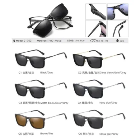 Modelo 91752, Clip On, Catálogo Optishore Septiembre 2026
