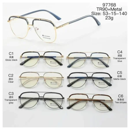 Modelo 97768, Metálicos y TR90, Catálogo Optishore Septiembre 2026