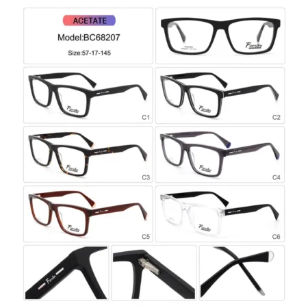 Modelo BC68207, Acetato, Catálogo Optishore Septiembre 2026