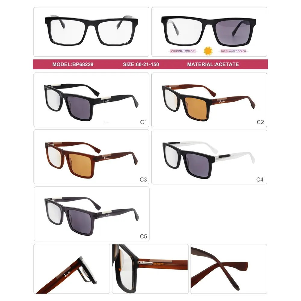 Modelo BP68229, Acetato Fotocromático, Catálogo Optishore Septiembre 2026