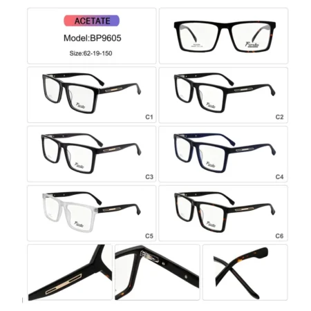 Modelo BP9605, Acetato, Catálogo Optishore Septiembre 2026