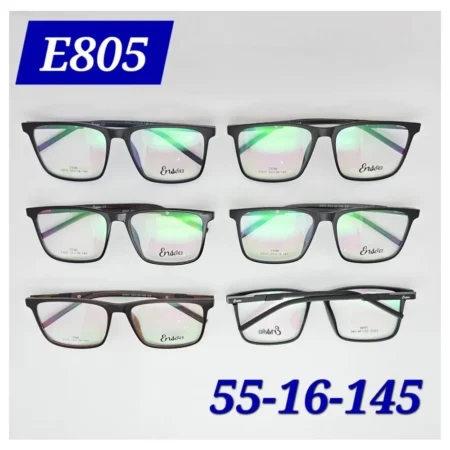 Modelo E805, Metálicos y TR90, Catálogo Optishore Septiembre 2026