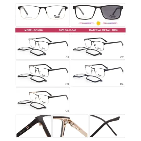 Modelo GP5526, Clip On, Catálogo Optishore Septiembre 2026