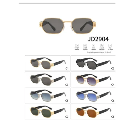 Modelo JD2904, Lentes de Sol, Seguridad y Antiparras, Catálogo Optishore Septiembre 2026