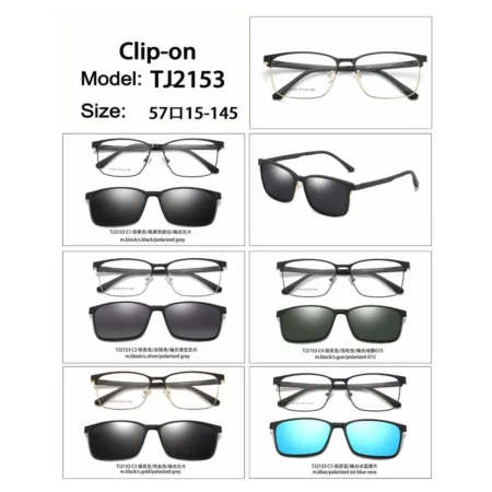 Modelo TJ2153, Clip On, Catálogo Optishore Septiembre 2026