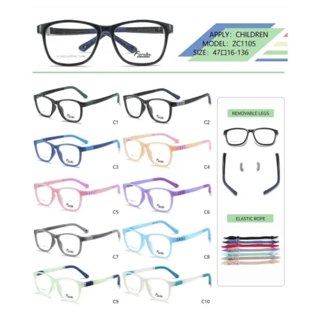 Modelo ZC1105, Lentes para Niños, Catálogo Optishore Septiembre 2026