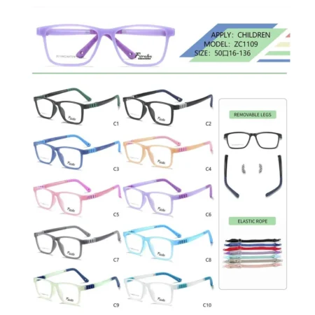 Modelo ZC1109, Lentes para Niños, Catálogo Optishore Septiembre 2026