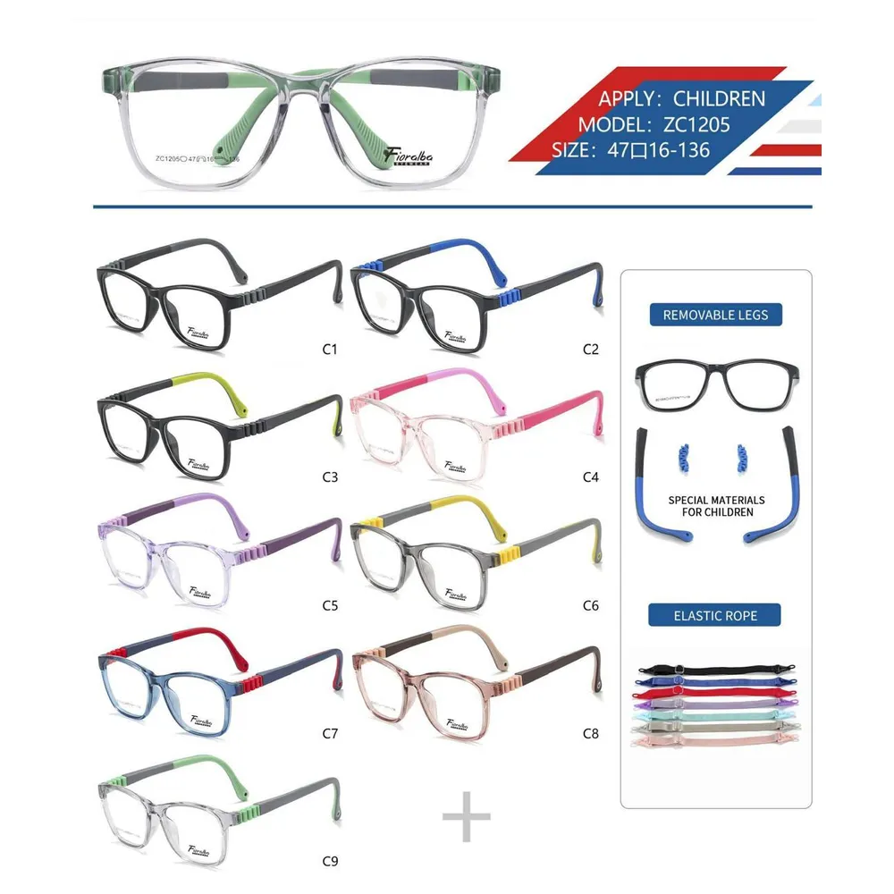 Modelo ZC1205, Lentes para Niños, Catálogo Optishore Septiembre 2026