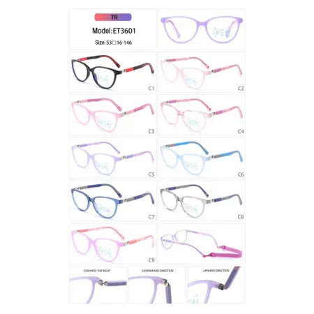 Modelo ET3601, Lentes para Niños, Catálogo Optishore Octubre 2026
