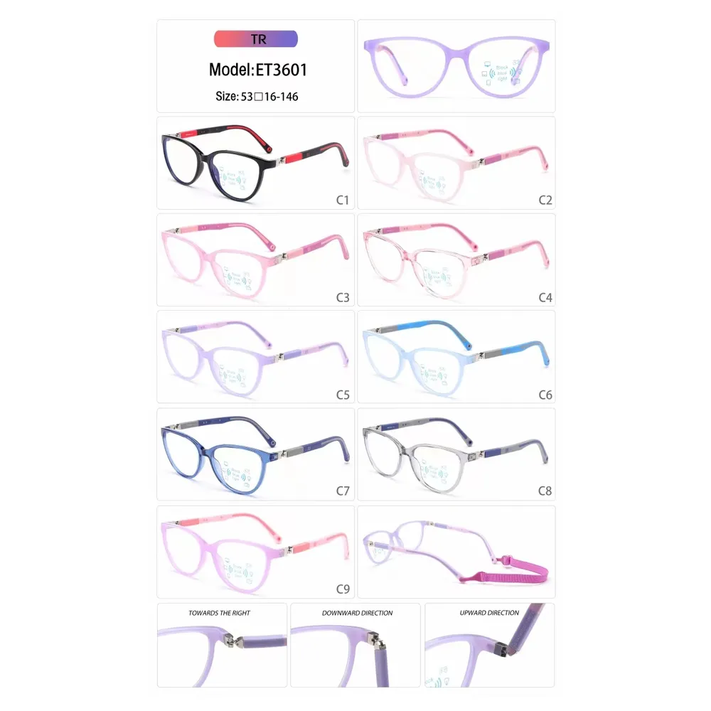 Modelo ET3601, Lentes para Niños, Catálogo Optishore Octubre 2026