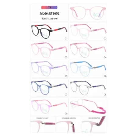 Modelo ET3602, Lentes para Niños, Catálogo Optishore Octubre 2026