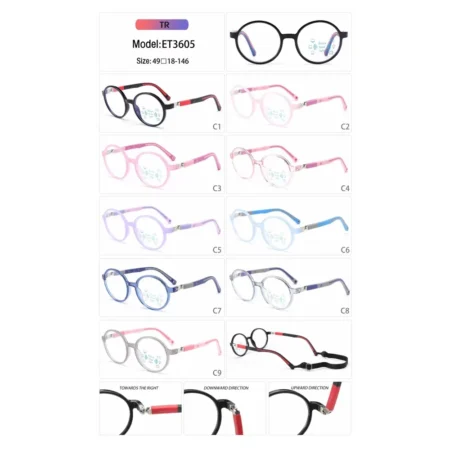 Modelo ET3605, Lentes para Niños, Catálogo Optishore Octubre 2026