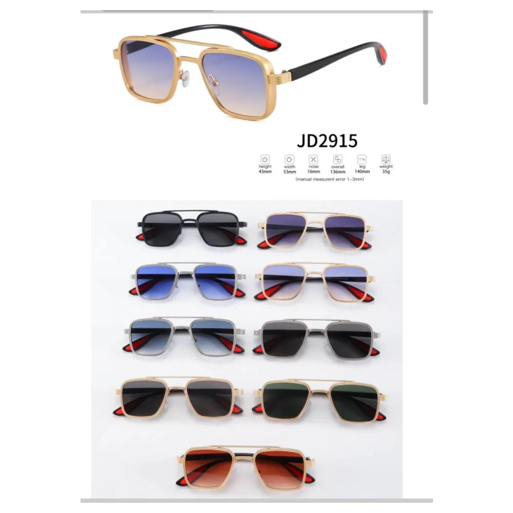 Modelo JD2915, Lentes de Sol, Seguridad y Antiparras, Catálogo Optishore Octubre 2026