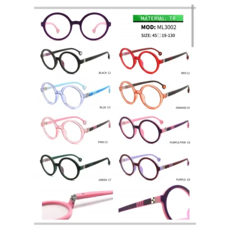 Modelo ML3002, Lentes para Niños, Catálogo Optishore Octubre 2026
