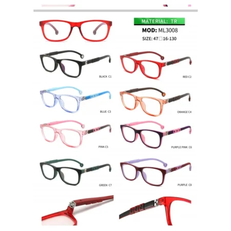 Modelo ML3008, Lentes para Niños, Catálogo Optishore Octubre 2026