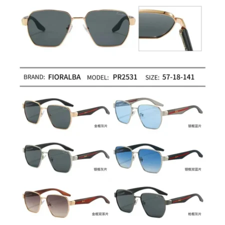 Modelo PR2531, Lentes de Sol, Seguridad y Antiparras, Catálogo Optishore Octubre 2026