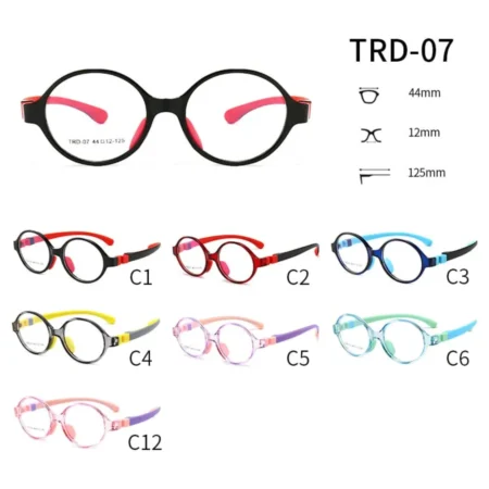 Modelo TRD-07, Lentes para Niños, Catálogo Optishore Octubre 2026