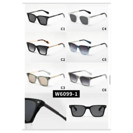 Modelo W6099-1, Lentes de Sol, Seguridad y Antiparras, Catálogo Optishore Octubre 2026