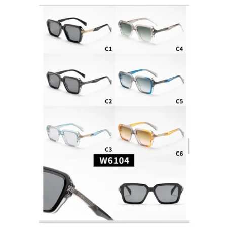 Modelo W6104, Lentes de Sol, Seguridad y Antiparras, Catálogo Optishore Octubre 2026